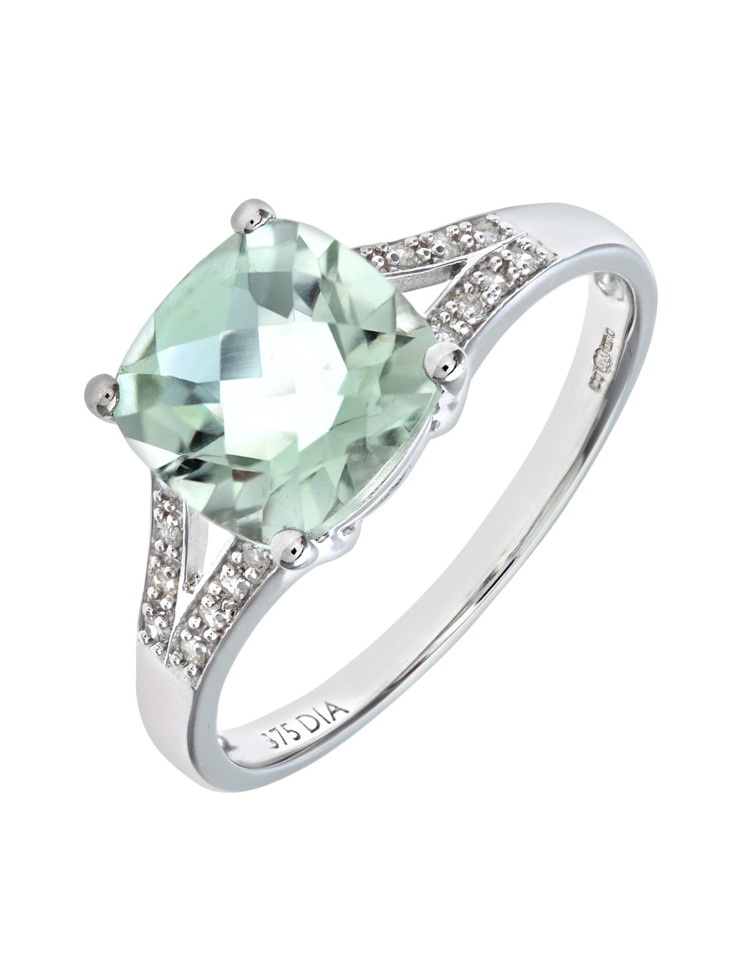 DIAMANT LETERNEL Ring in Silver: front