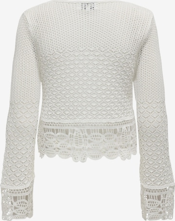 Pull-over ONLY en blanc