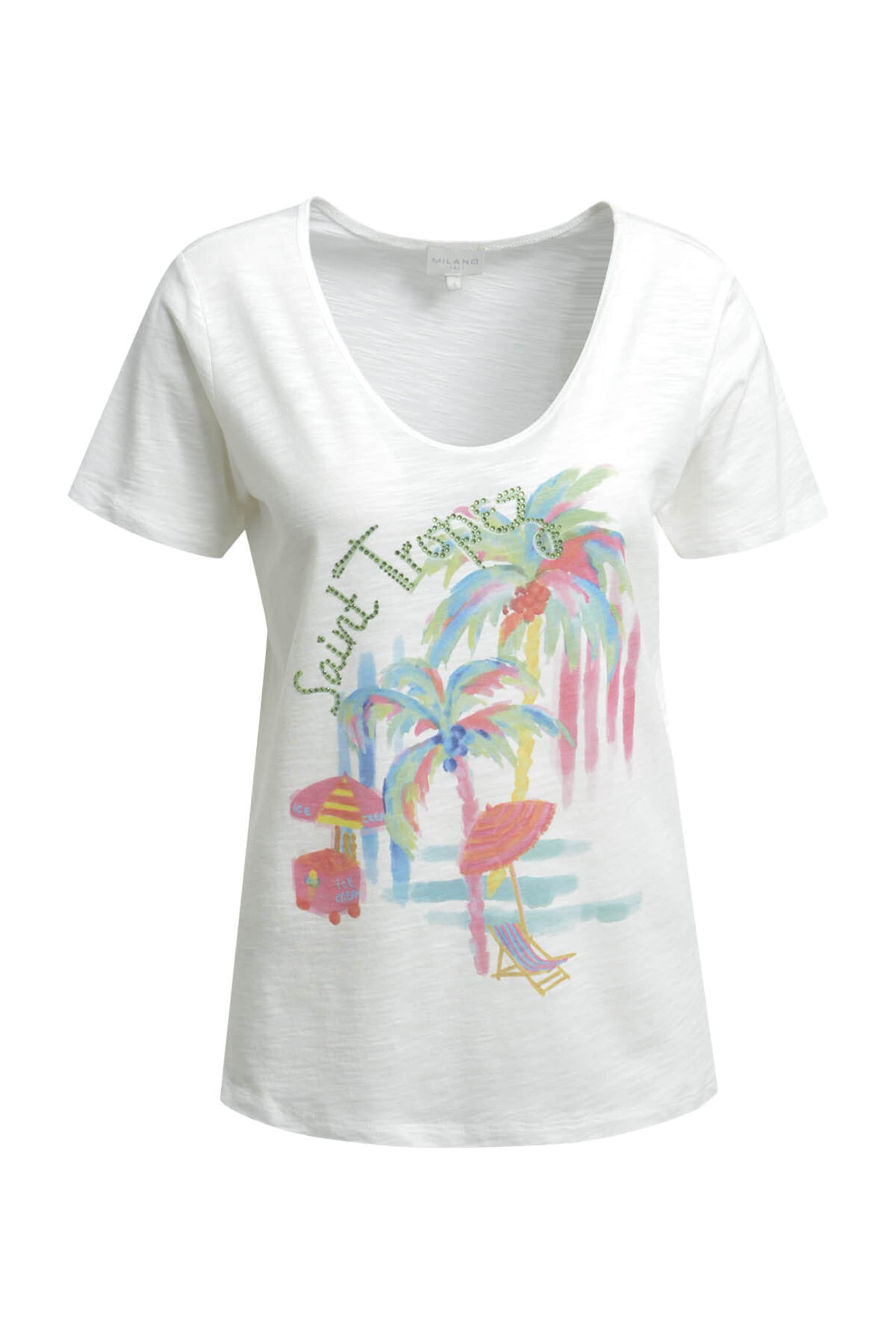 Milano Italy Shirt in White: front