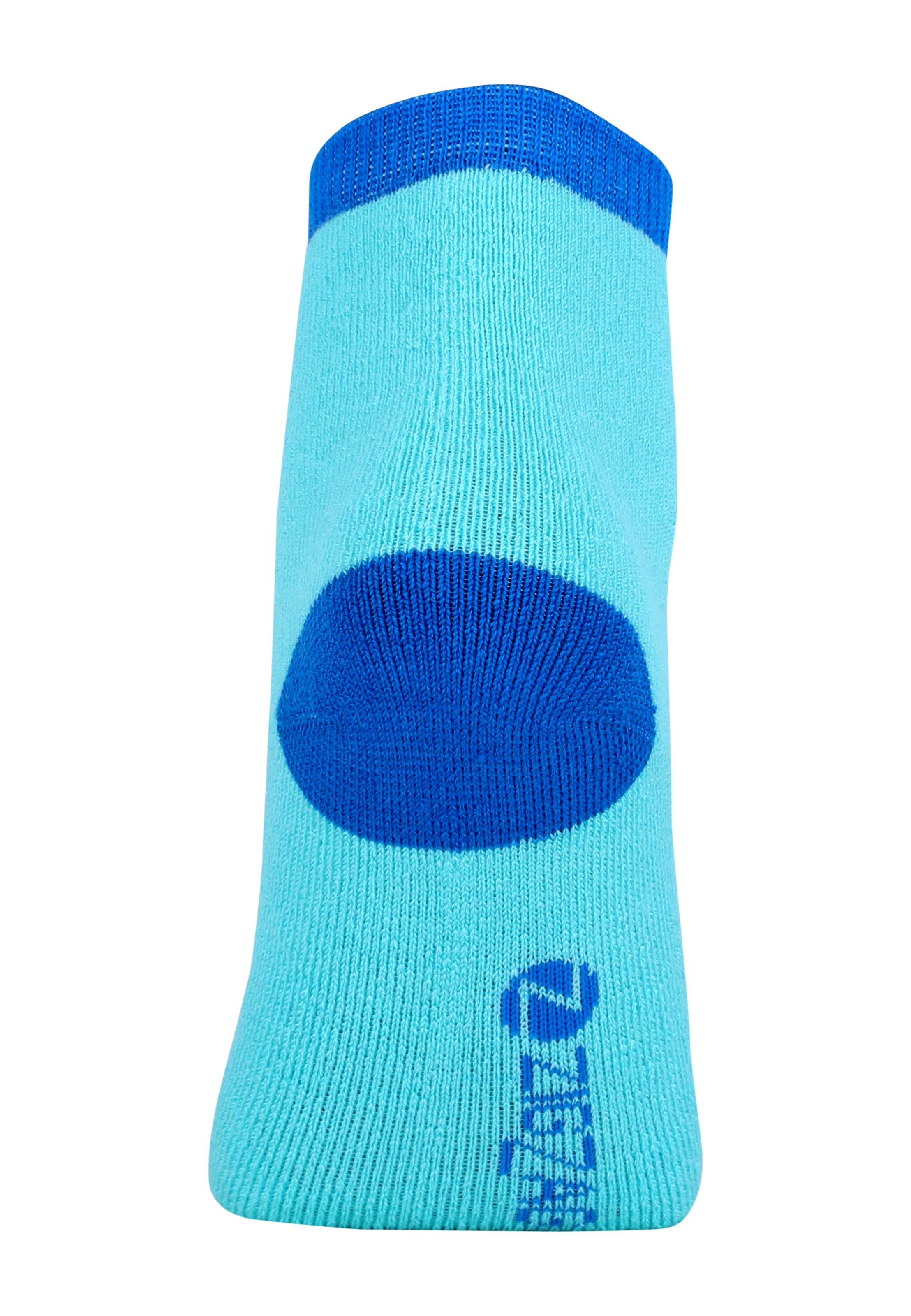ZigZag Sports socks 'Lime' in Blue