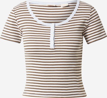 Maglietta 'Pepper Henley Tee' di LEVI'S ® in beige: frontale