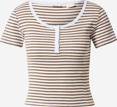 LEVI'S Shirt 'PEPPER' in de kleur Bruin / Zwart / Wit, Productweergave