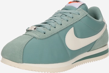 Baskets basses 'CORTEZ' Nike Sportswear en vert : devant