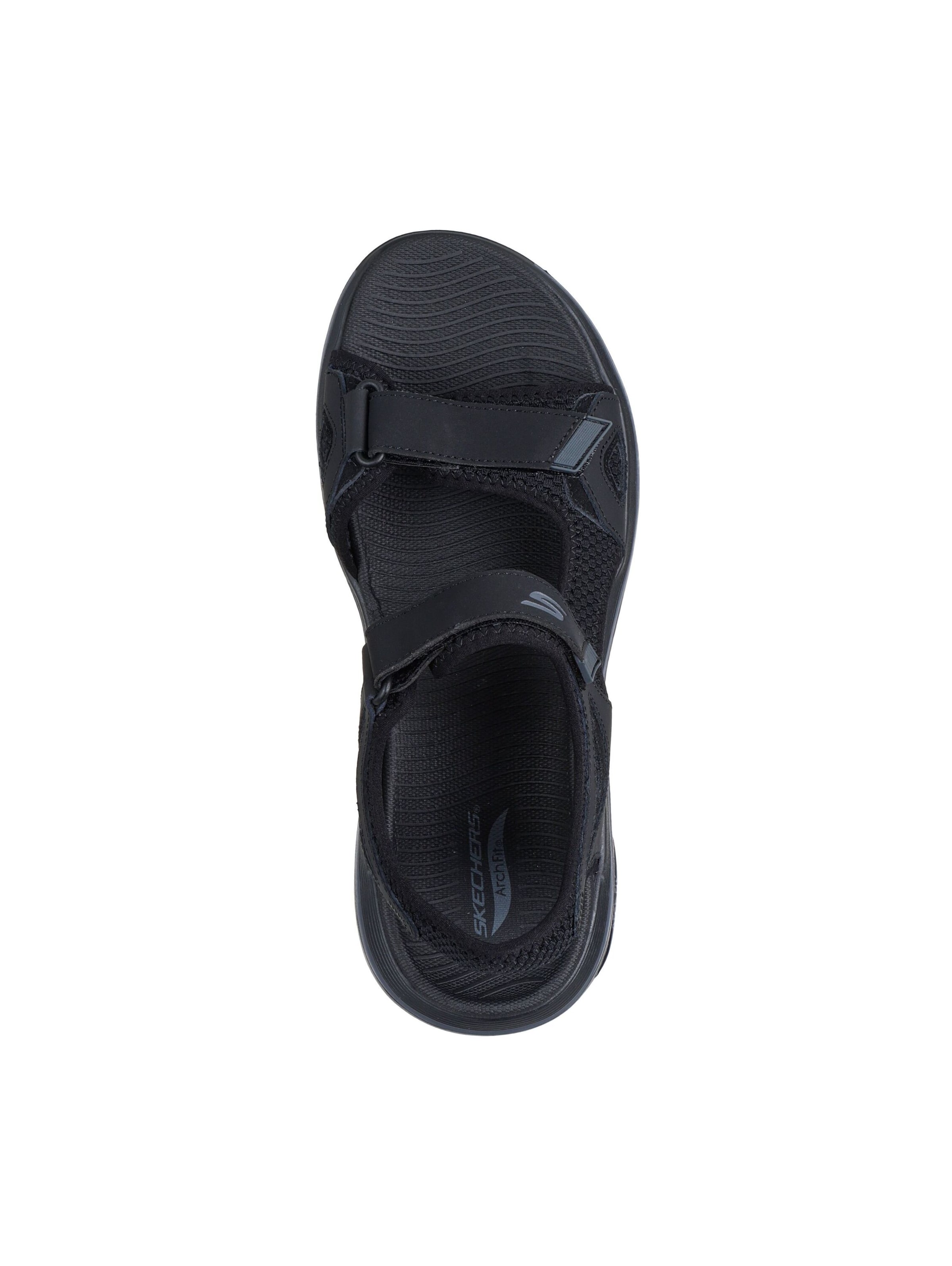 SKECHERS Sandale in Schwarz