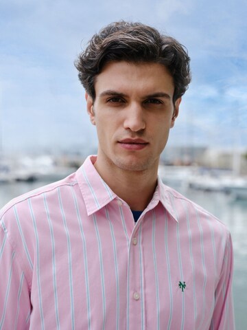 Next Regular fit Overhemd in Roze