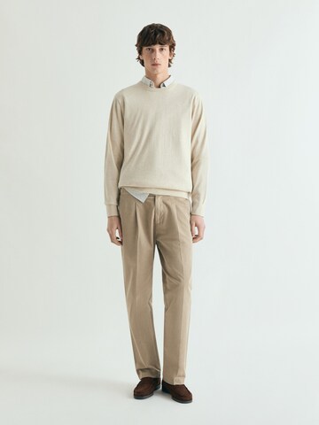 Pull-over ' ' Scalpers en beige : devant