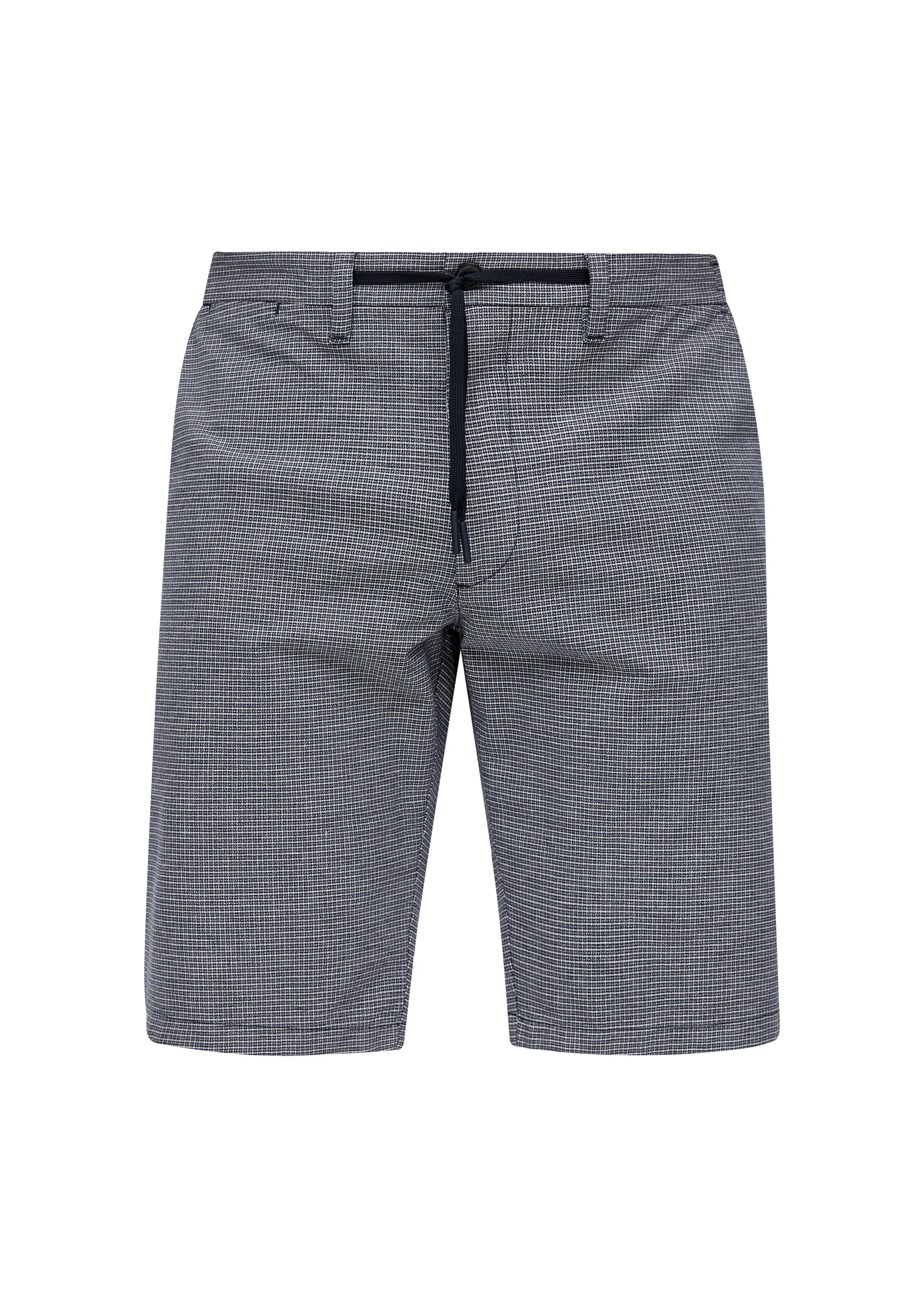 s.Oliver Slimfit Shorts in Blau: Vorderseite