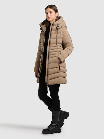 khujo Winter coat 'Lava' in Brown