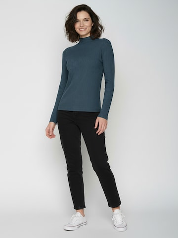 GREENBOMB Shirt ' Basic Weak ' in Blauw
