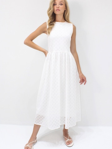 Trend Alaçatı Stili Платье в Белый