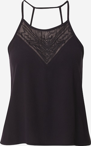 ABOUT YOU Top 'Elea' in Black: front