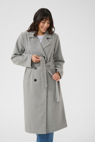 Manteau mi-saison 'Fanny' Kaffe en gris : devant