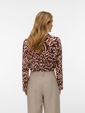 Chemisier 'VMFriga' VERO MODA en marron