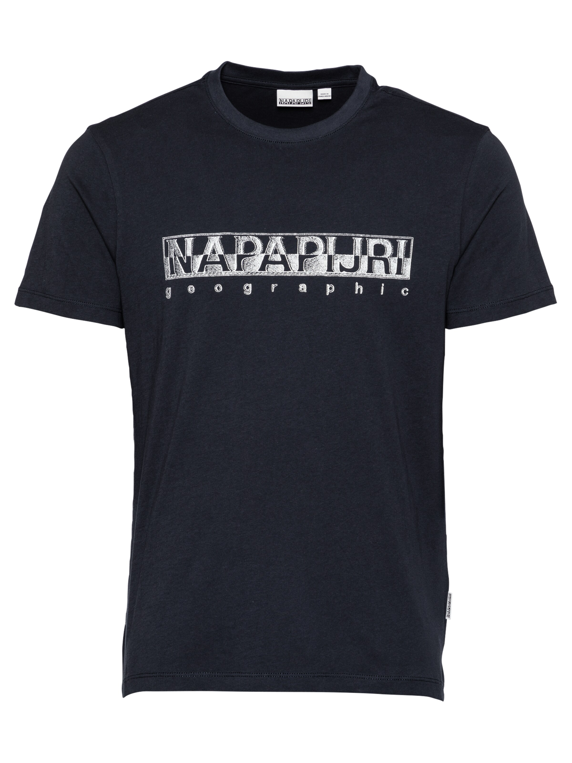 M Baumwolle blau #23edce3 Napapijri Napapijri T-Shirt Herren Oberteil Shirt Gr 