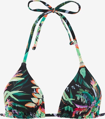 VENICE BEACH Kolmio Bikinitoppi värissä musta: etupuoli