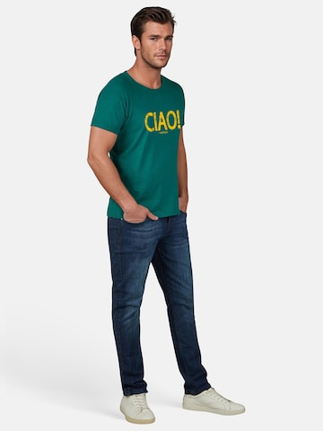 salzhaut Shirt 'Kimm - Ciao' in Green
