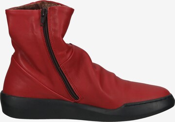 Softinos Ankle Boots in Red