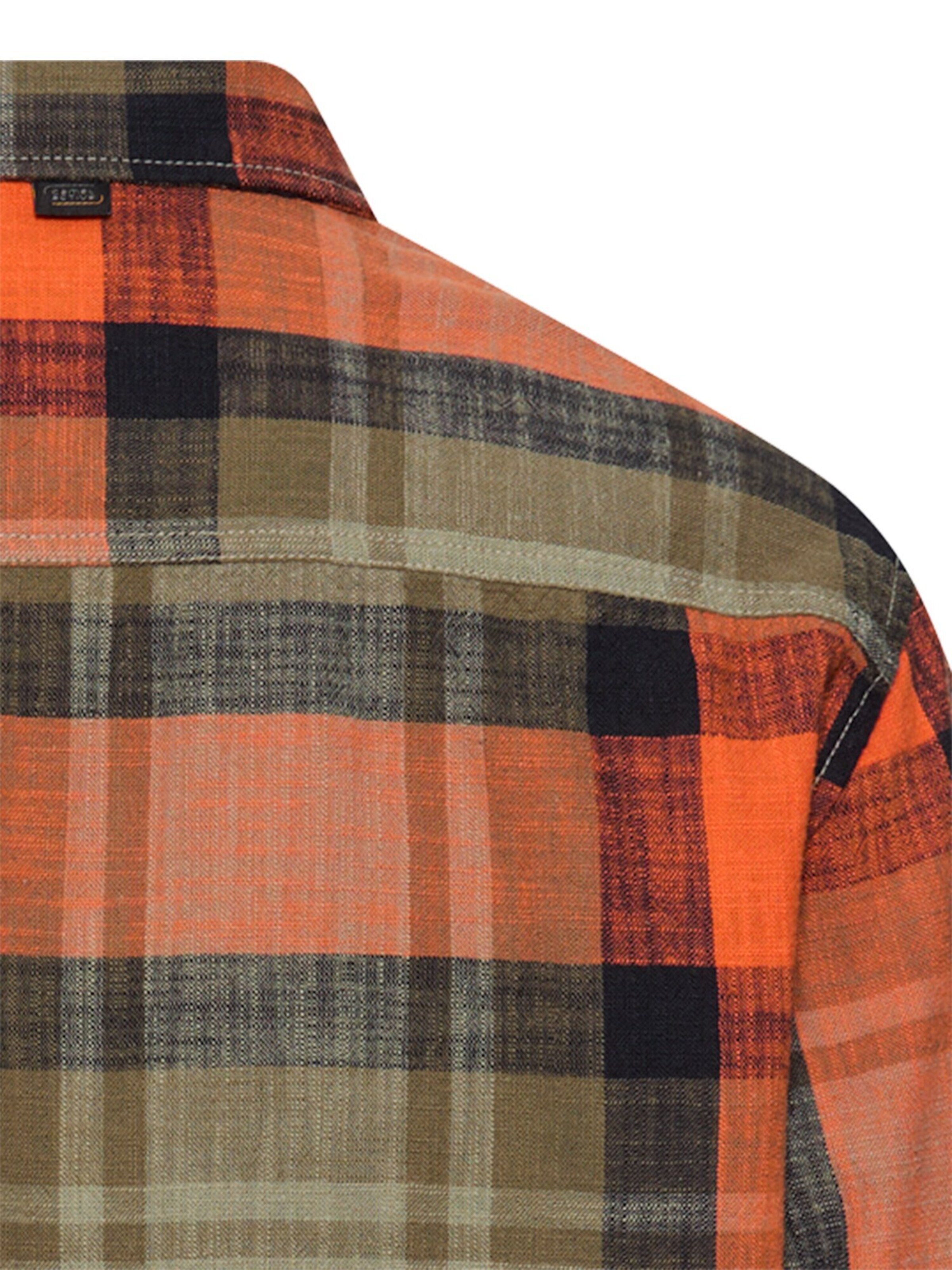 CAMEL ACTIVE Regular fit Button Up Shirt in Orange