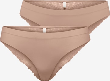 ONLY Panty 'LAURA' in Beige: front