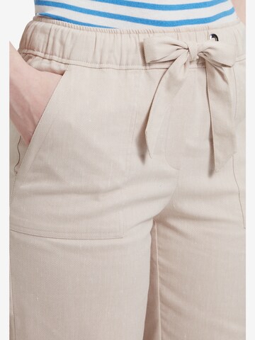 Betty & Co Regular Casual-Hose mit elastischem Bund in Beige