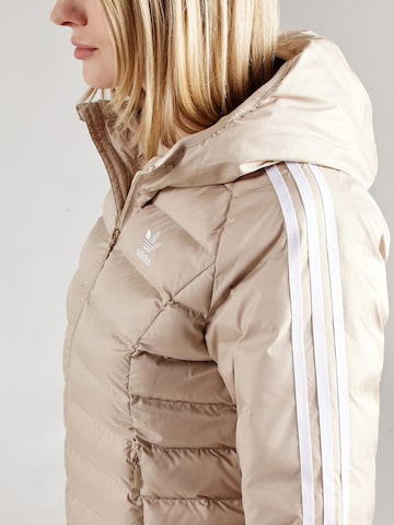 bēšs ADIDAS ORIGINALS Starpsezonu jaka