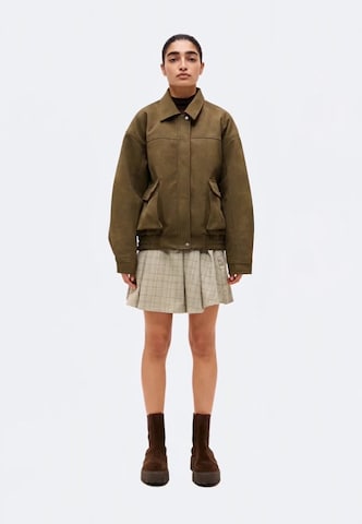 TOPSHOP - Chaqueta de entretiempo 'TILDE' en marrón