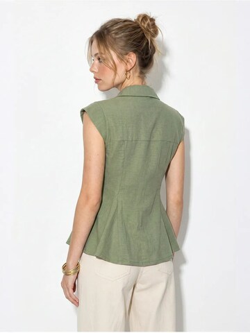 T-shirt 'Hemden' Bianco Lucci en vert