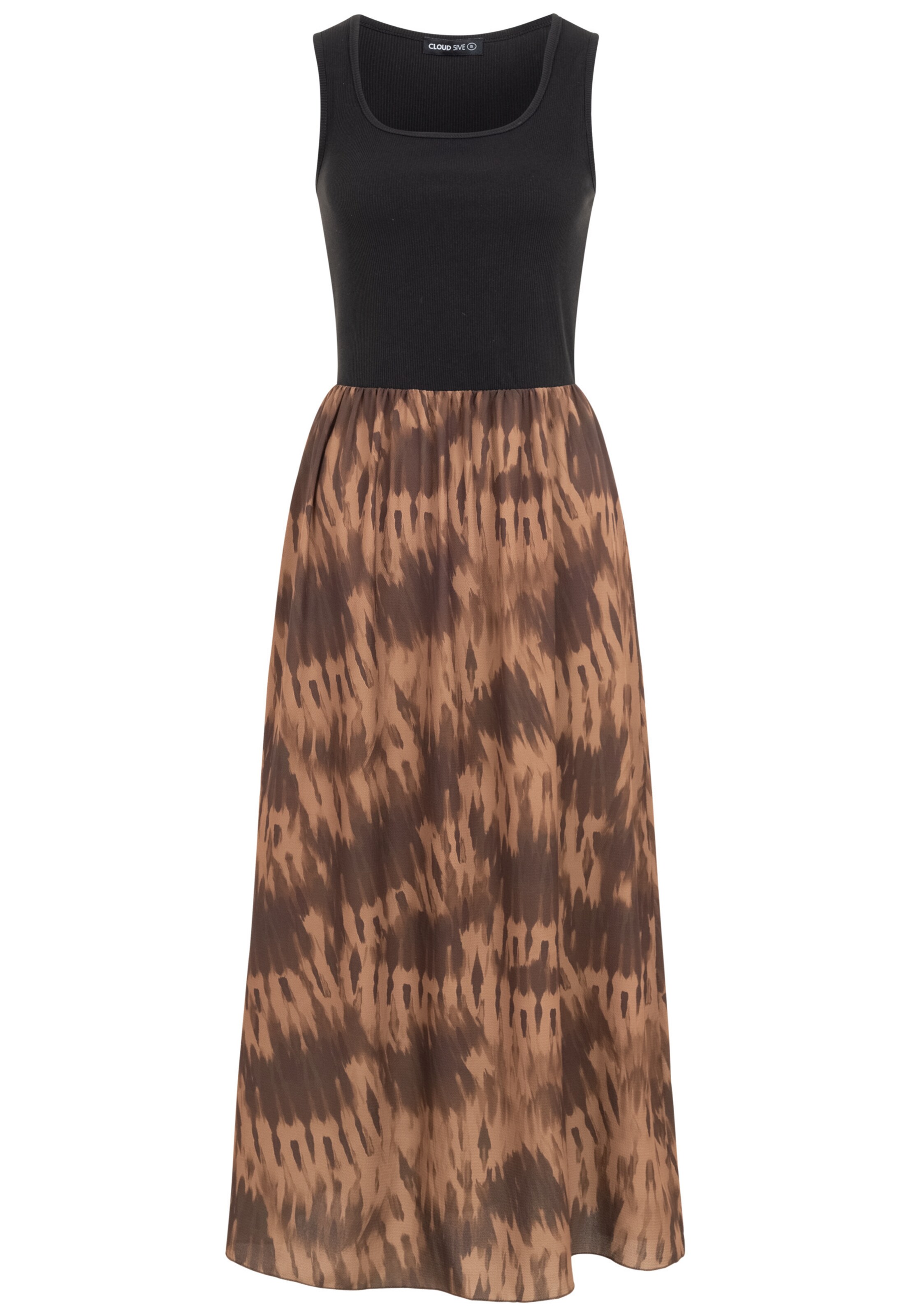 Robe Cloud5ive en marron : devant