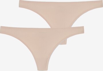 SCHIESSER String in Beige: predná strana