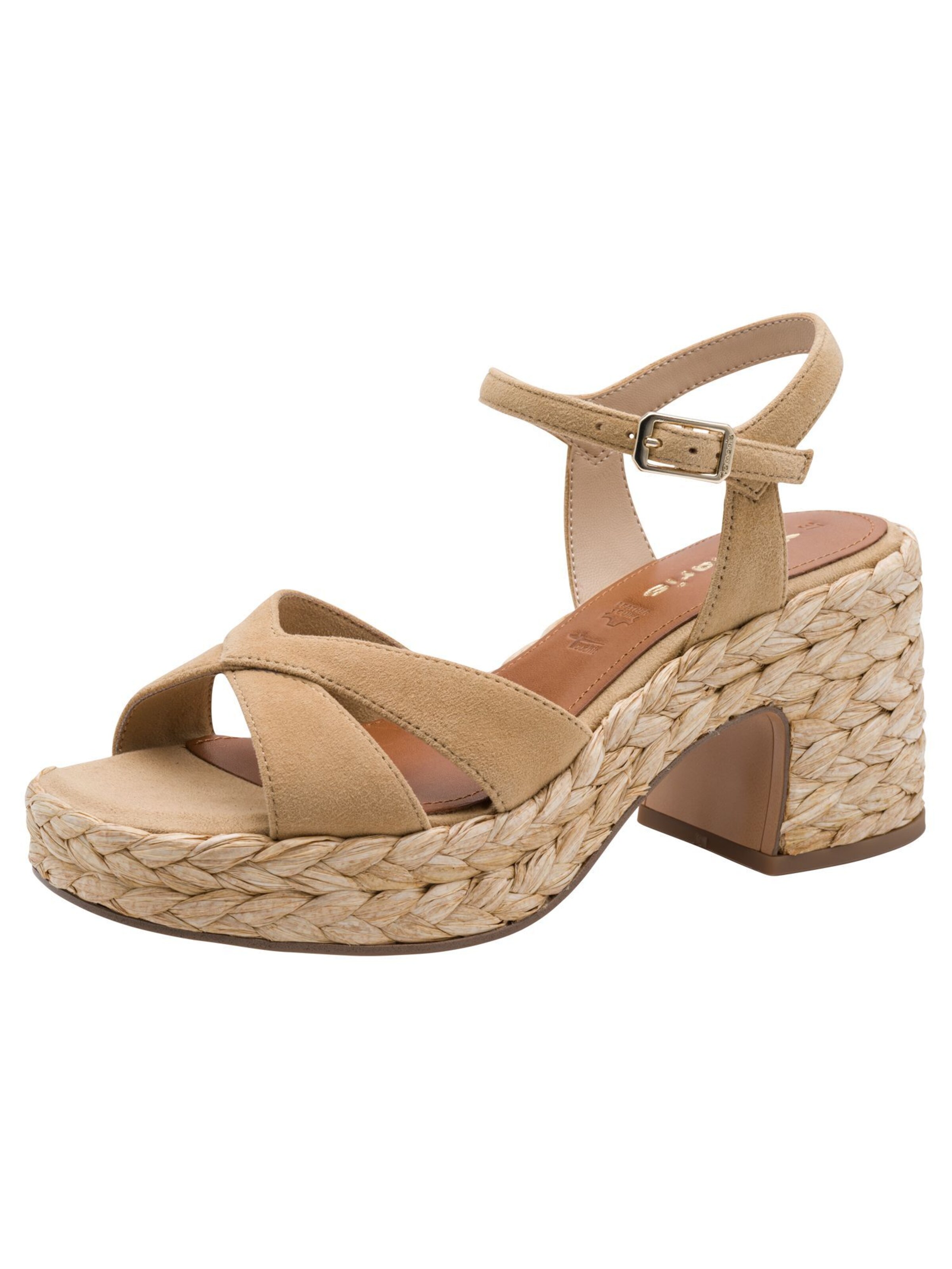 Tamaris Sandals in Brown: front