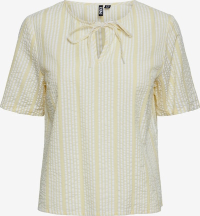 PIECES Bluza 'PCTessa' u svijetložuta / bijela, Pregled proizvoda