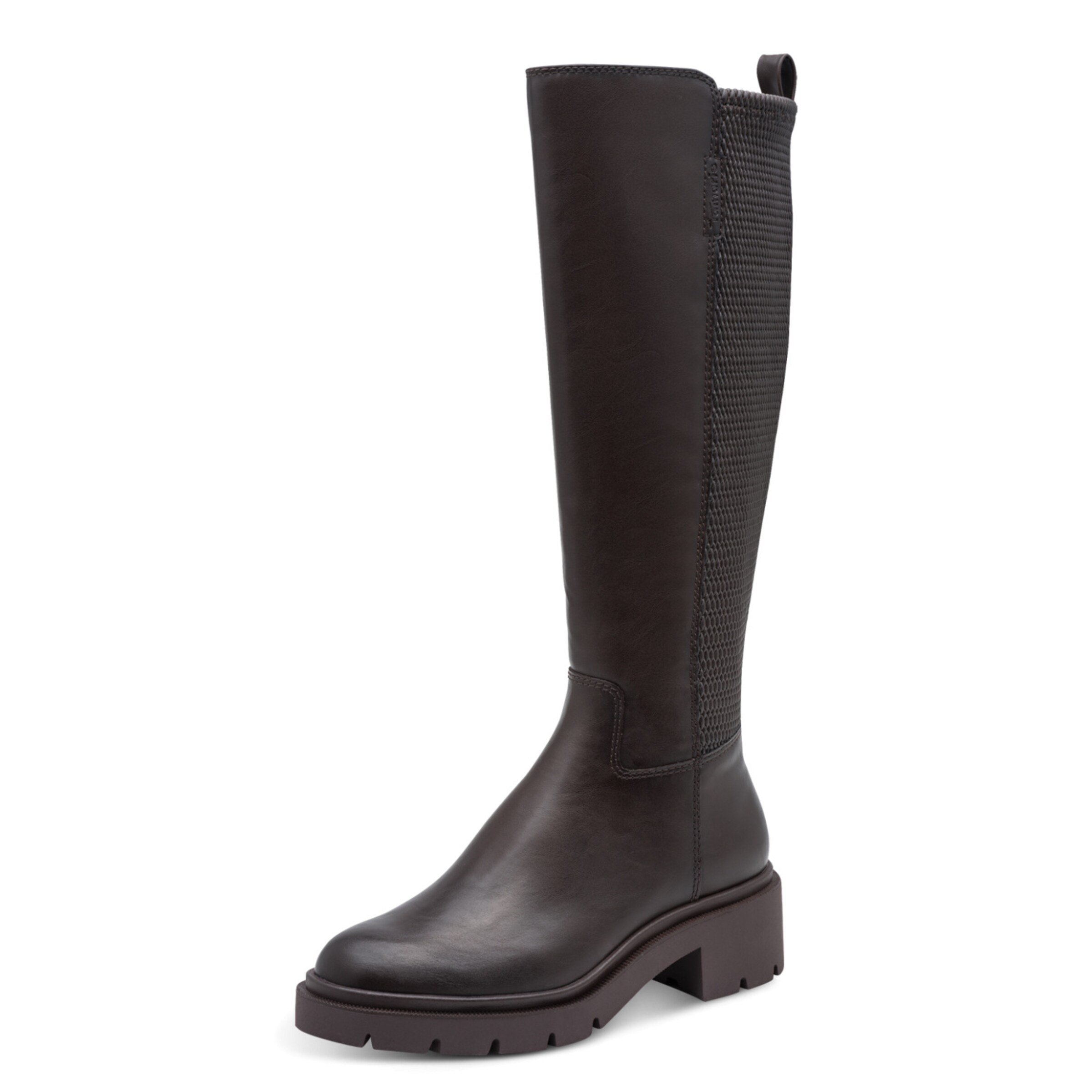 Bottes Tamaris en marron : devant