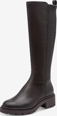 Bottes Tamaris en marron : devant
