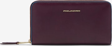 Piquadro Portemonnee in Rood: voorkant