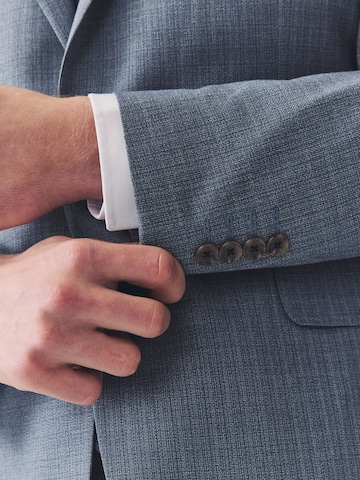 Coupe regular Veste de costume Next en bleu