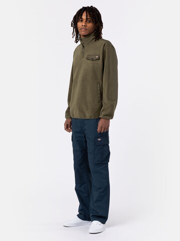 DICKIES Μπλούζα φούτερ 'PORT ALLEN FLEECE' σε πράσινο