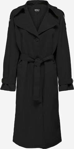 ONLY Overgangsfrakke i sort: forside