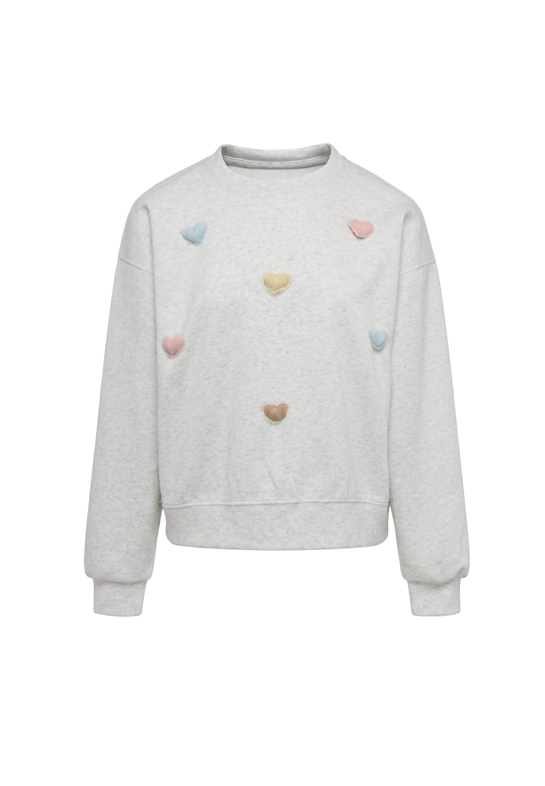 Sweat-shirt 'Pop' MYMO en gris : devant