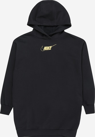 Nike Sportswear Рокля 'CLUB FLEECE' в черно: отпред