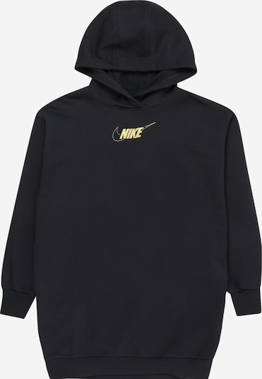 Rochie 'CLUB FLEECE' Nike Sportswear pe auriu / negru, Vizualizare produs