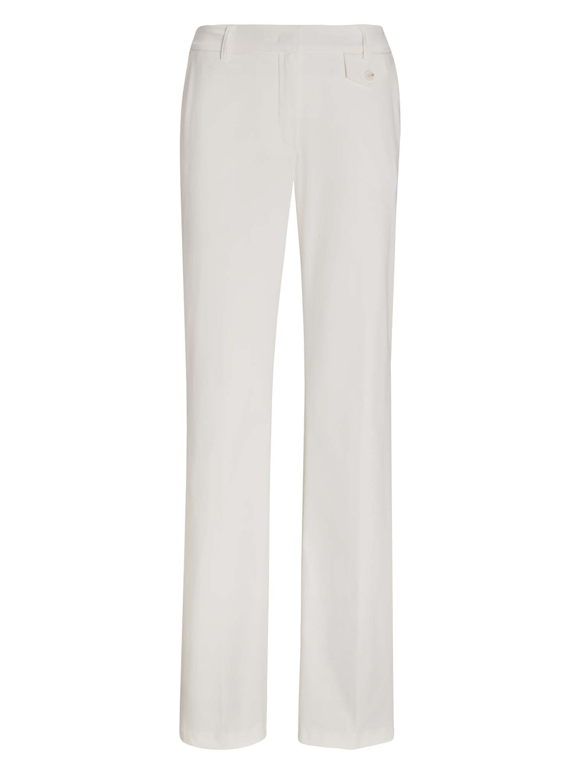 MADELEINE Hose in wollweiß, Produktansicht