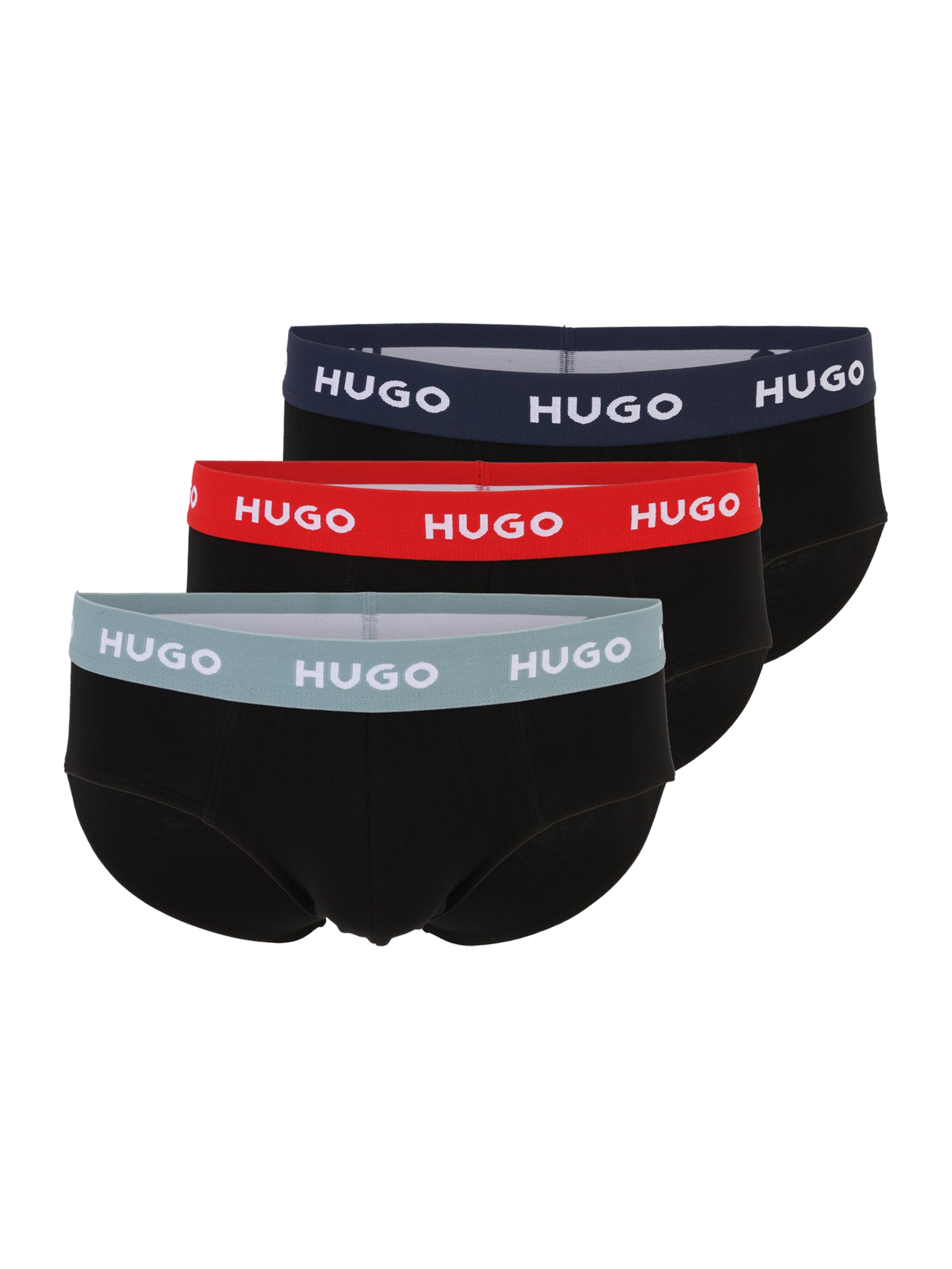 HUGO Alushousut värissä harmaa: etupuoli