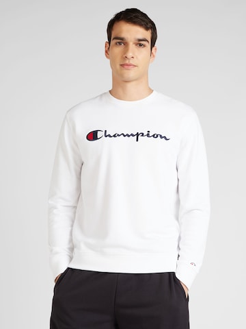 Champion Authentic Athletic Apparel Свитшот в Белый: спереди