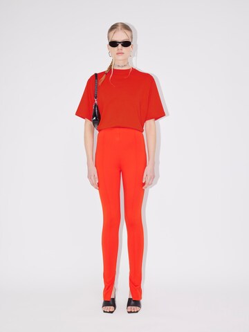 LeGer by Lena Gercke - Skinny Leggings 'Darleen Tall' em vermelho