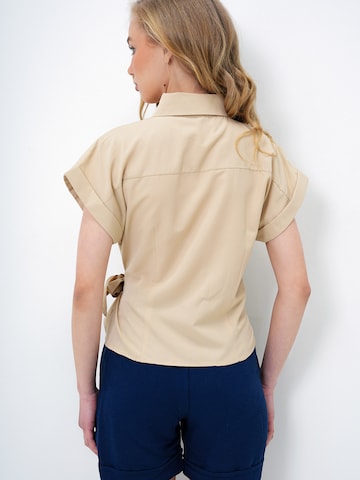 Trend Alaçatı Stili Blouse in Beige