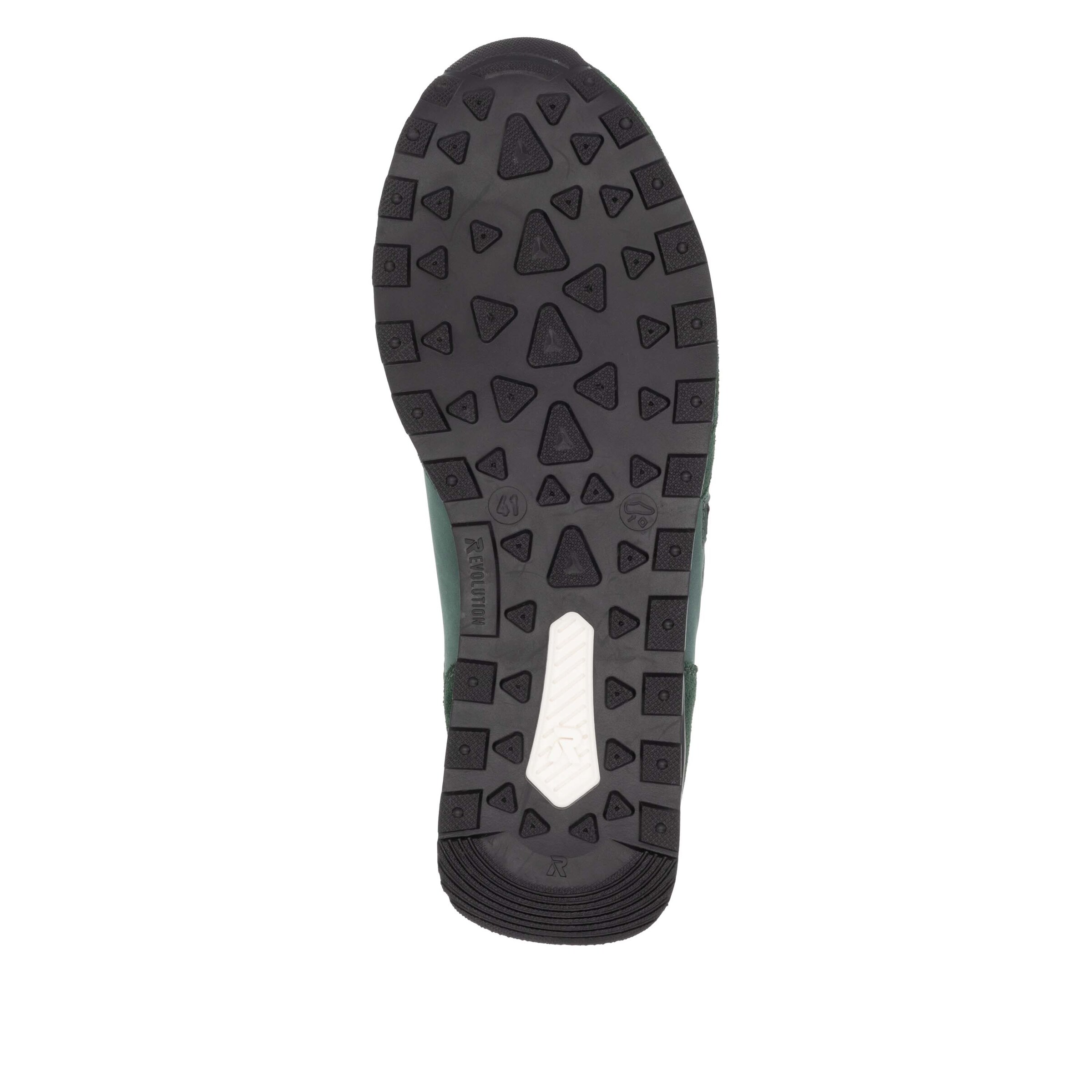 Baskets basses Rieker Sport en vert
