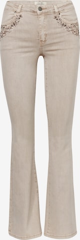 smėlio KOROSHI Kliošinis Džinsai: priekis