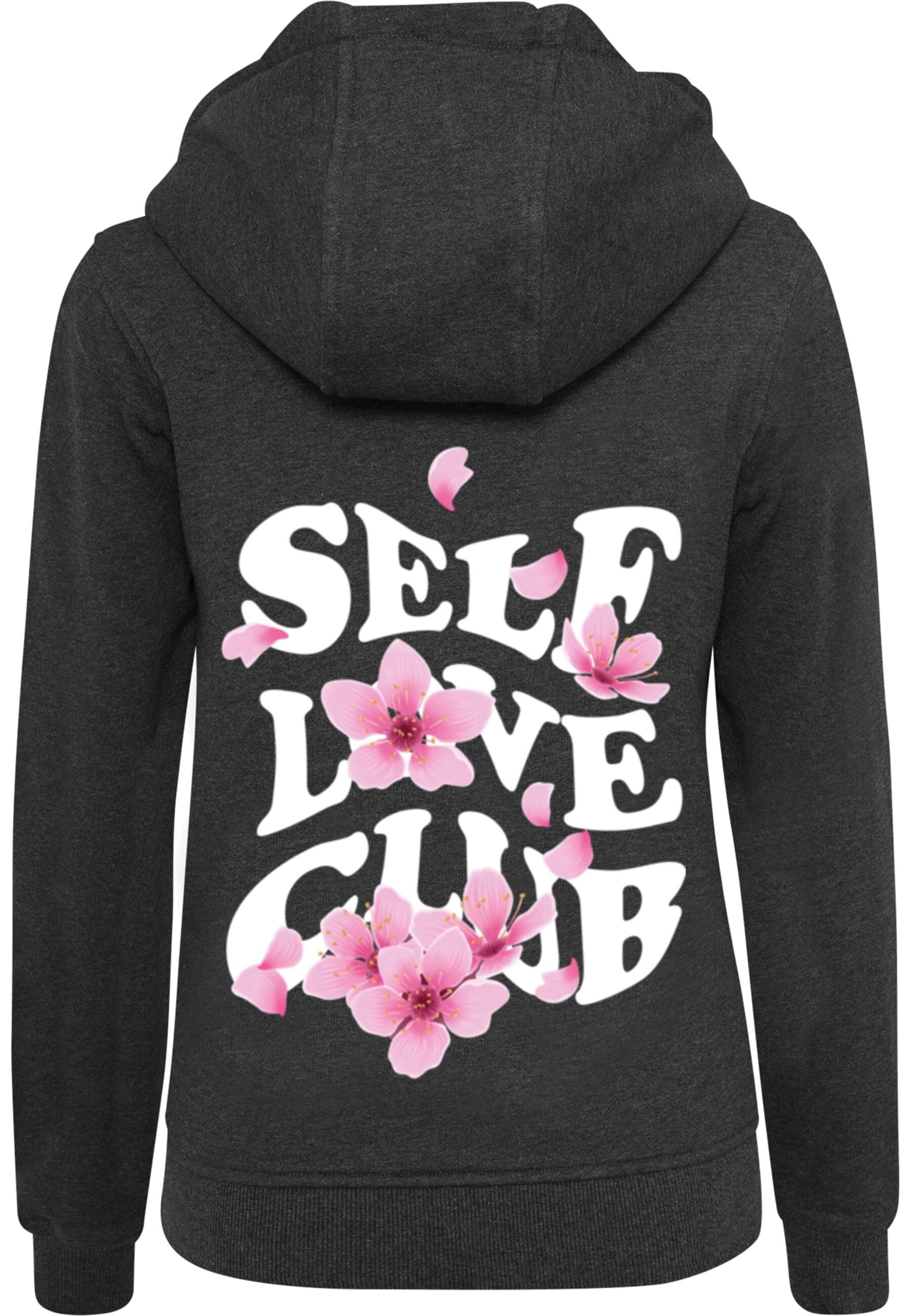 Mister Tee Sweatshirt 'Self Love Club' i grå