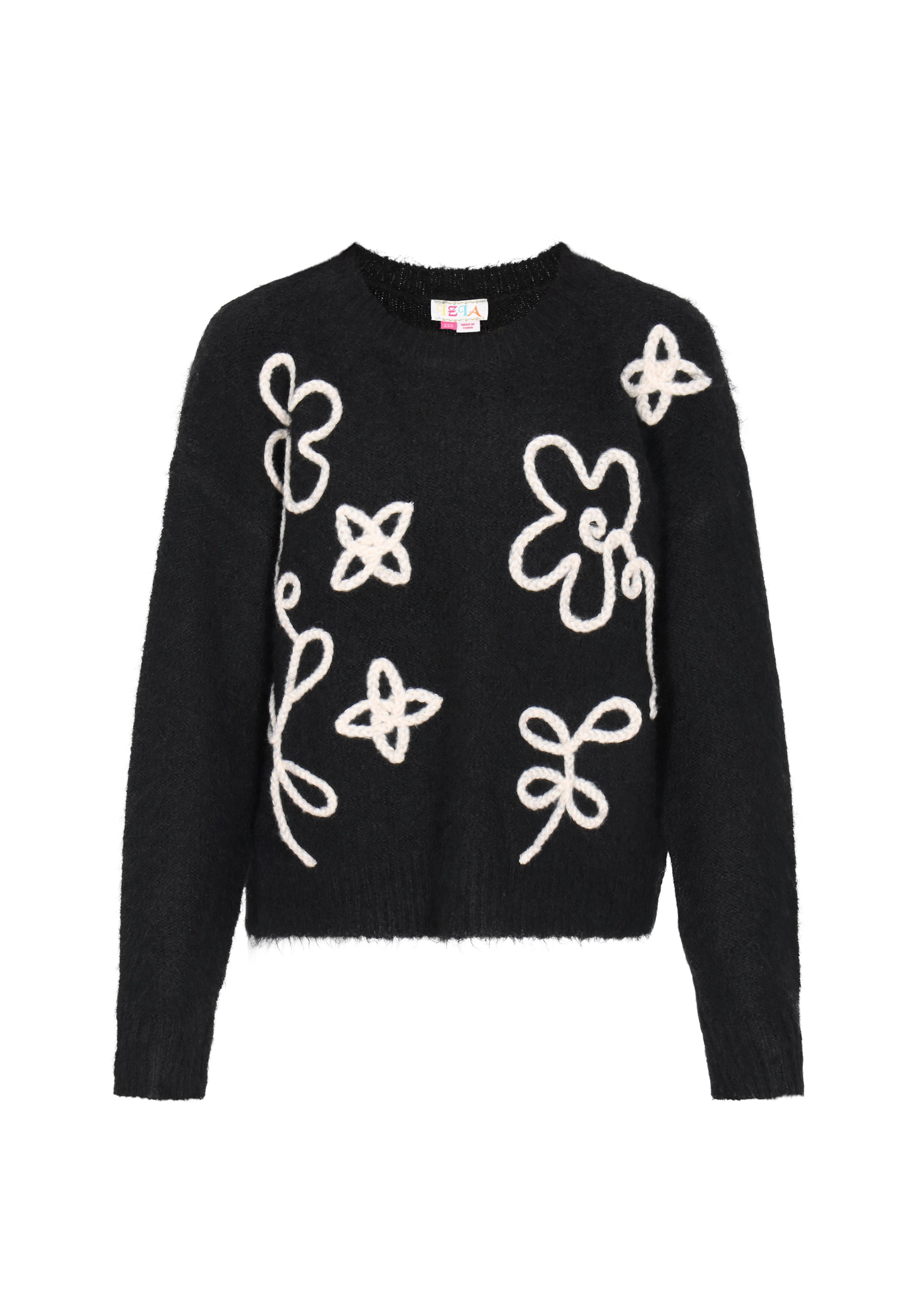 IZIA Pullover i sort / hvid, Produktvisning