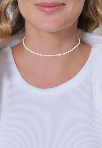 ELLI PREMIUM Necklace in Silver: front